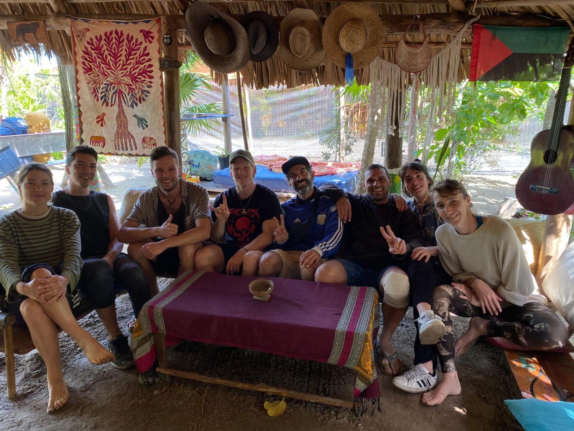 露营巴拉姆露营和卡巴纳斯岛Holbox